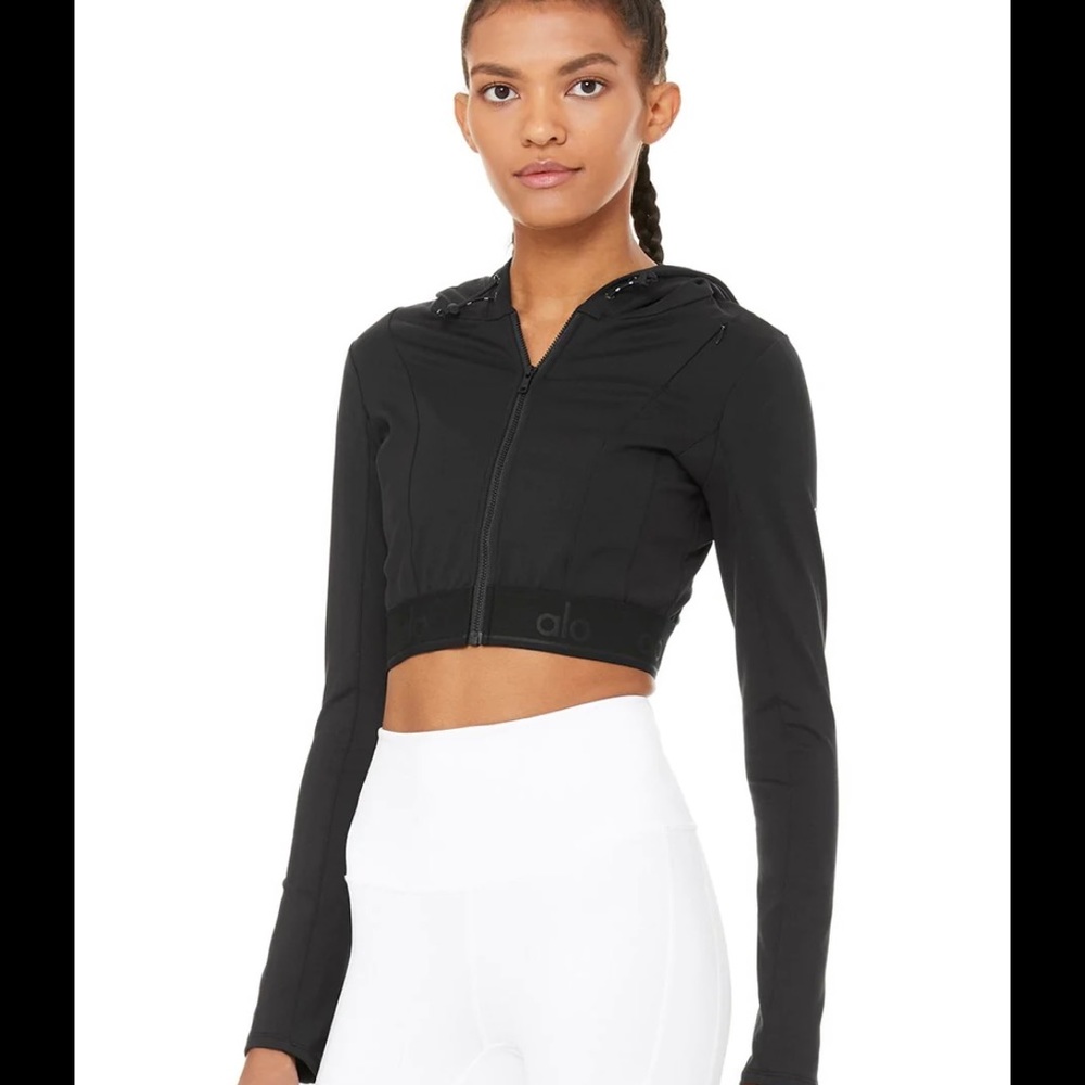 ALO Yoga Agility Jacket in Black Size Small